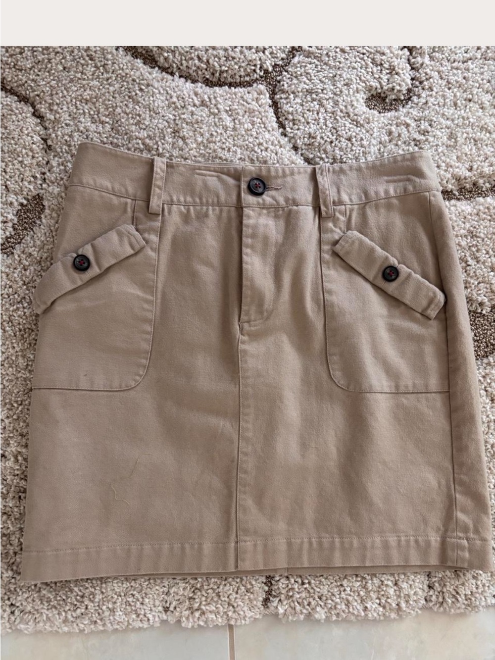 Bob Timberlake Women’s Khaki Utility Mini Skirt